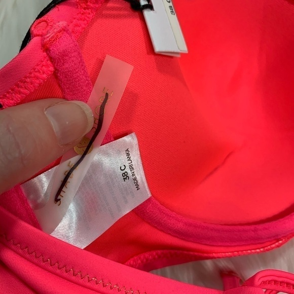 NWT Shade & Shore Eyelet Lace Bikini Top - Picture 9 of 11